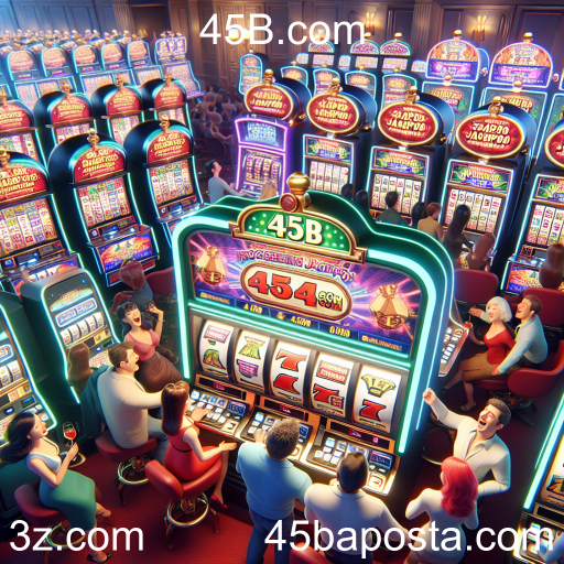 A Emoção dos Jackpots Progressivos no 45B.com