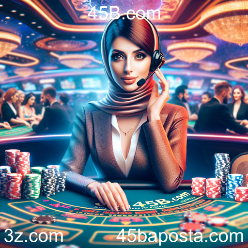 Descubra a Emoção do Casino ao Vivo no 45B.com